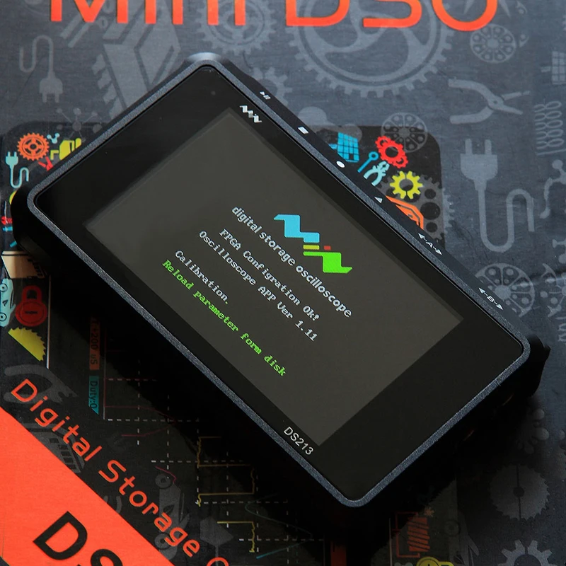 Портативный цифровой осциллограф DSO DS213 2CH 15 МГц 100MSa/s генератор сигналов DSO212 2CH 1 МГц 10MSa/s