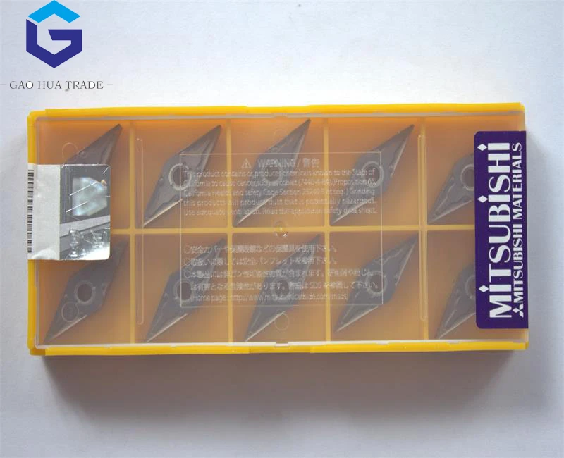 

VNMG160404-MA VP15TF 10pcs/lot Turning Tools Mitsubishi Original Coated Carbide CNC Lathe Tools VNMG160404-MA VP15TF