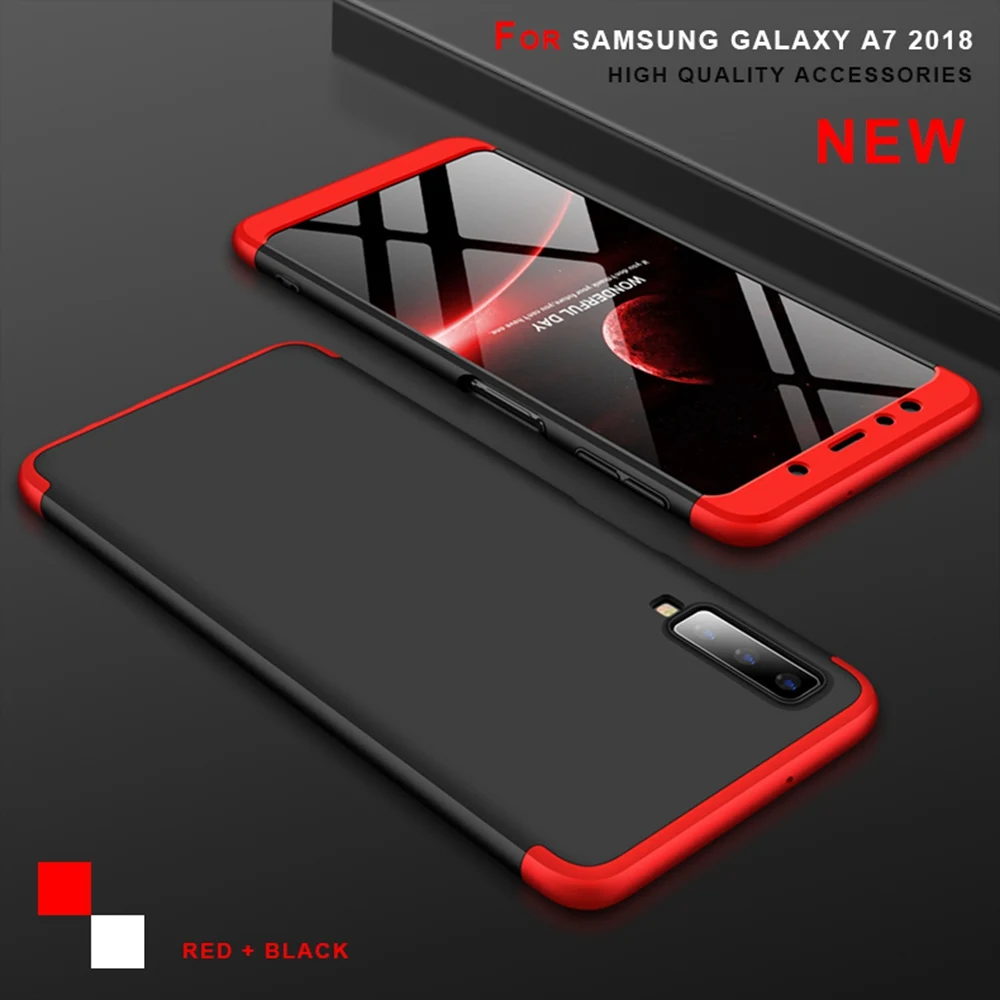 Оригинальный чехол для телефона Samsung Note 9 360 A7 2018 Galaxy S9 S8 A6 A8 Plus 8 J4 J6 Prime | Мобильные
