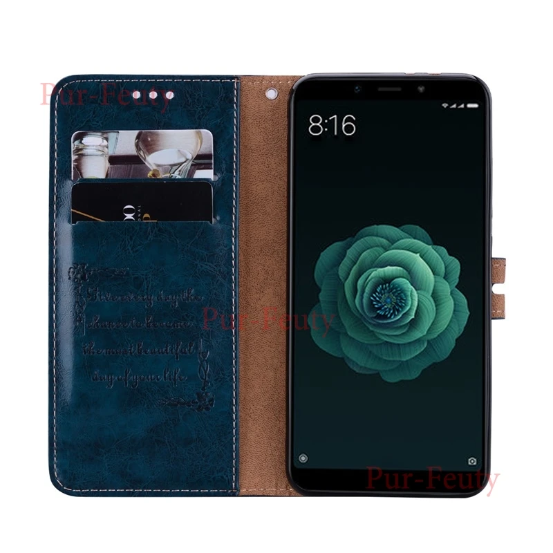Чехлы для Xiaomi Mi A1 1A MiA1 Mi1A чехлы A2 2A miA2 чехол-книжка из искусственной кожи с