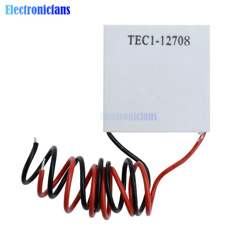 Термоэлектрический кулер Peltier TEC1 12708 10 шт. 12 в пост. Тока 8A TEC 40*40 м модуль элемента
