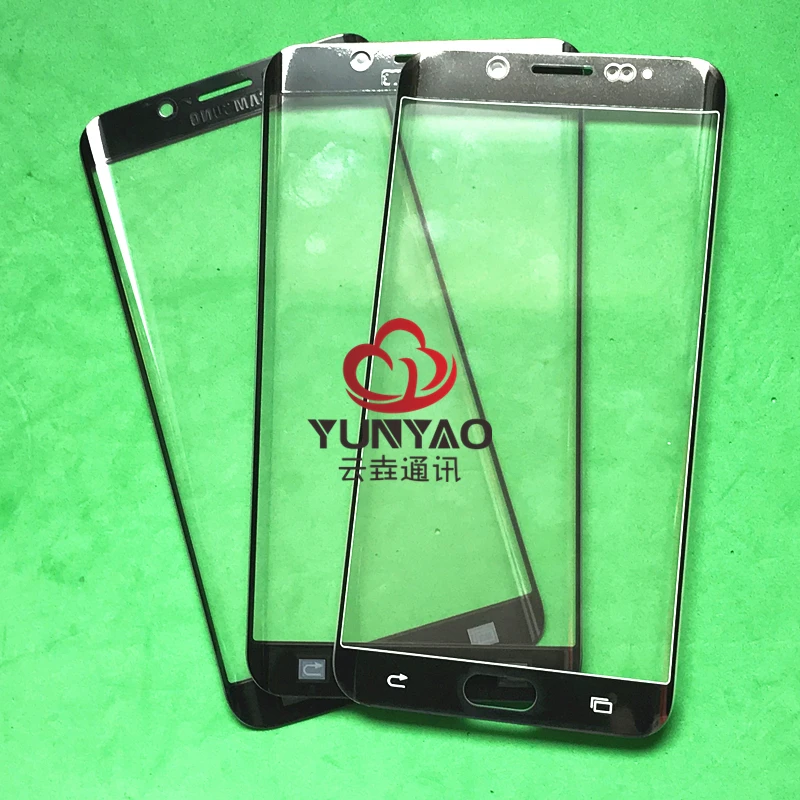 10pcs/lot Replacement LCD Front Touch Screen Glass Outer Lens For Samsung Galaxy S6 edge Plus G928 G928f edge+ | Мобильные телефоны