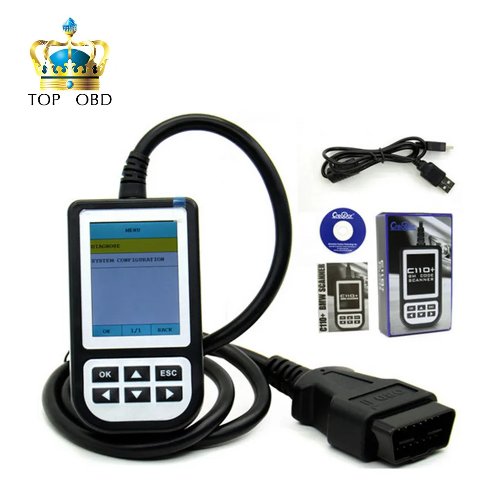 Сканер для BMW Creator C110 + диагностический сканер +|code scanner|scanners codeobd2 obd2 |