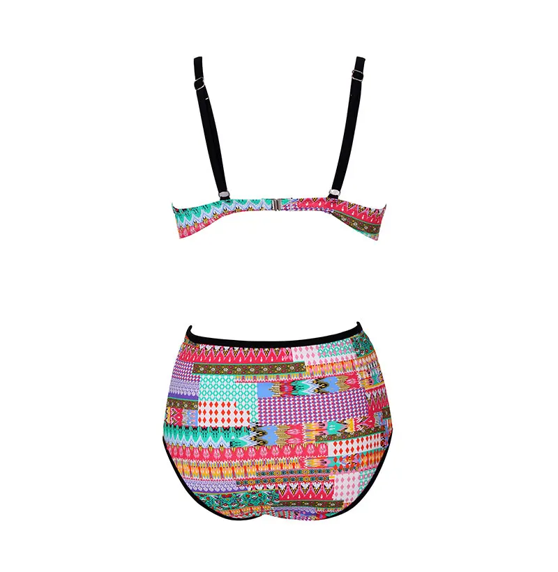 Andzhelika bikini женский купальник бикини с высокой талией AK18118