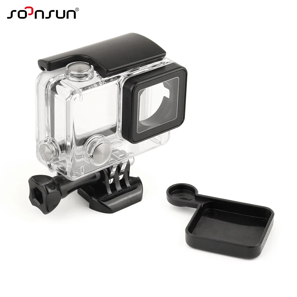 Защитный чехол SOONSUN для камеры GoPro Hero 4 3 + 3|case for gopro|case lensgopro hero case |