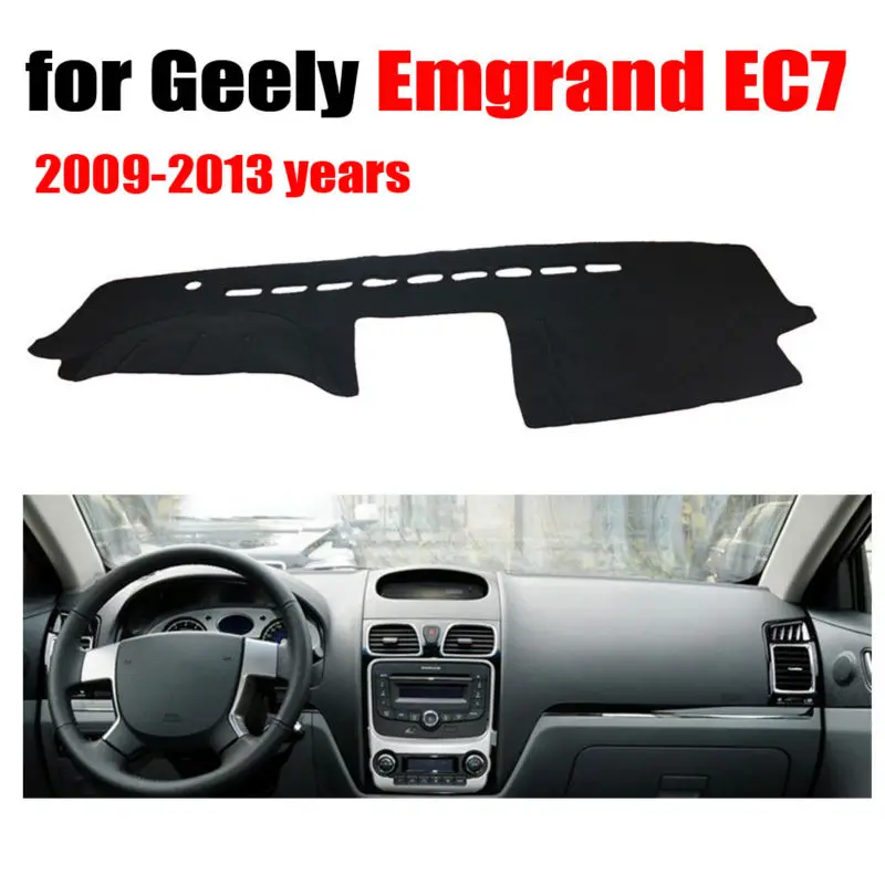 Приборная панель автомобиля охватывает коврик для Geely Emgrand EC7 2009 2013 лет