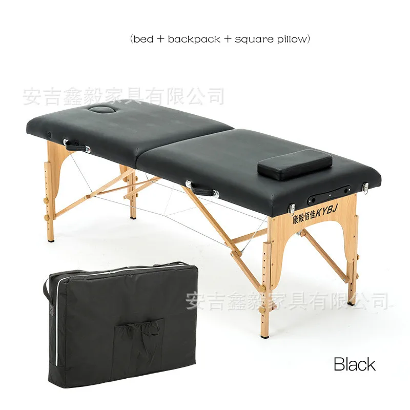 A(Backpack pillow) 27 секций 185см 70 см легкий портативный массажный стол диван кровать плинтус терапия тату салон Рейки Исцеление шведский массаж 15 кг - Цвет: A(Backpack pillow)