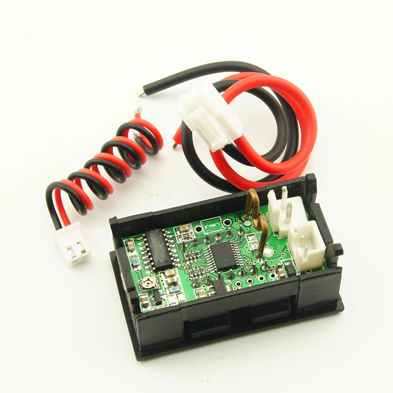 0.36 inch 5 Digits 0-3.0000A DC Ammeter Digital Amp Ampere Panel Meter Red LED Electric Current Tester Gauge Built-in Shunt | Инструменты