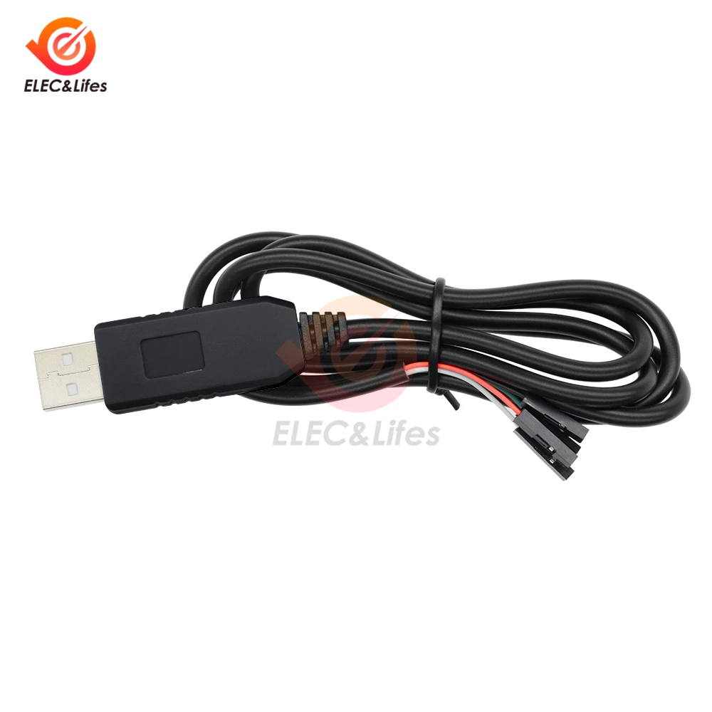 Кабель для загрузки PL2303HX USB-кабель передачи данных в TTL RS232 4-контактный