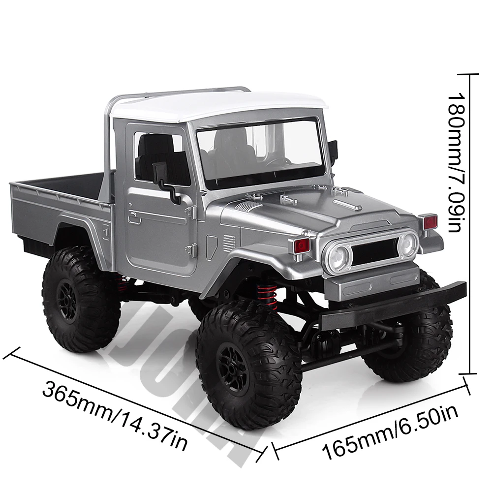 MN-45 WPL FJ45 1:12 Масштаб RC автомобиль RTR версия 2,4G 4WD RC Рок-гусеничный Радиоуправляемый грузовик с дистанционным управлением игрушки Детский подарок
