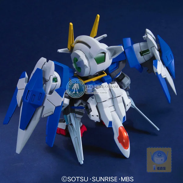 Bandai Gundam сборочные модельные игрушки: SD 00 Райзер воина гундама 1:150 сборные модели