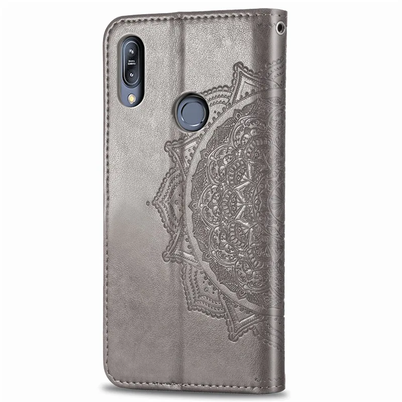Asus Zenfone Max M2 ZB633KL Чехол Флип 6 3 Роскошный кошелек PU кожаный чехол для телефона ASUS ZB