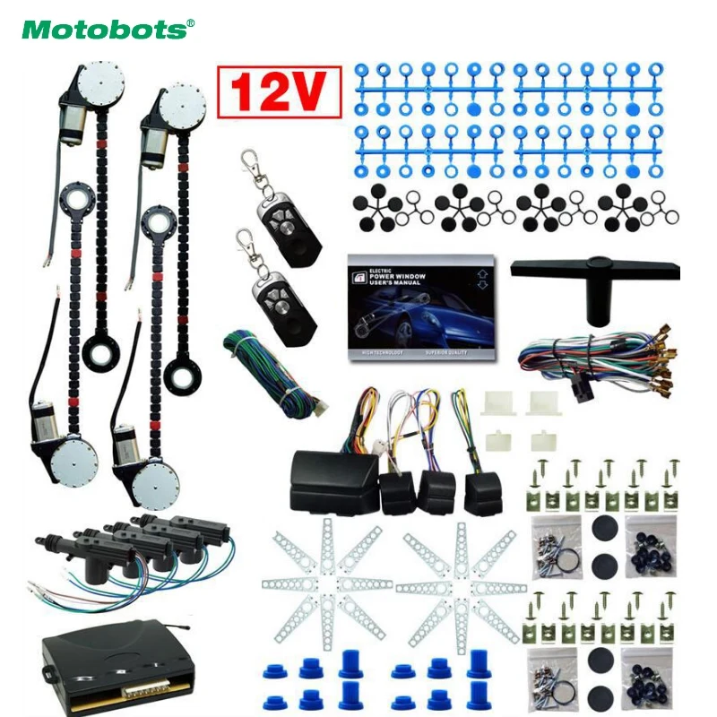 MOTOBOTS Универсальный Автомобильный/автомобильный комплект с 4 дверями 12 в пост.