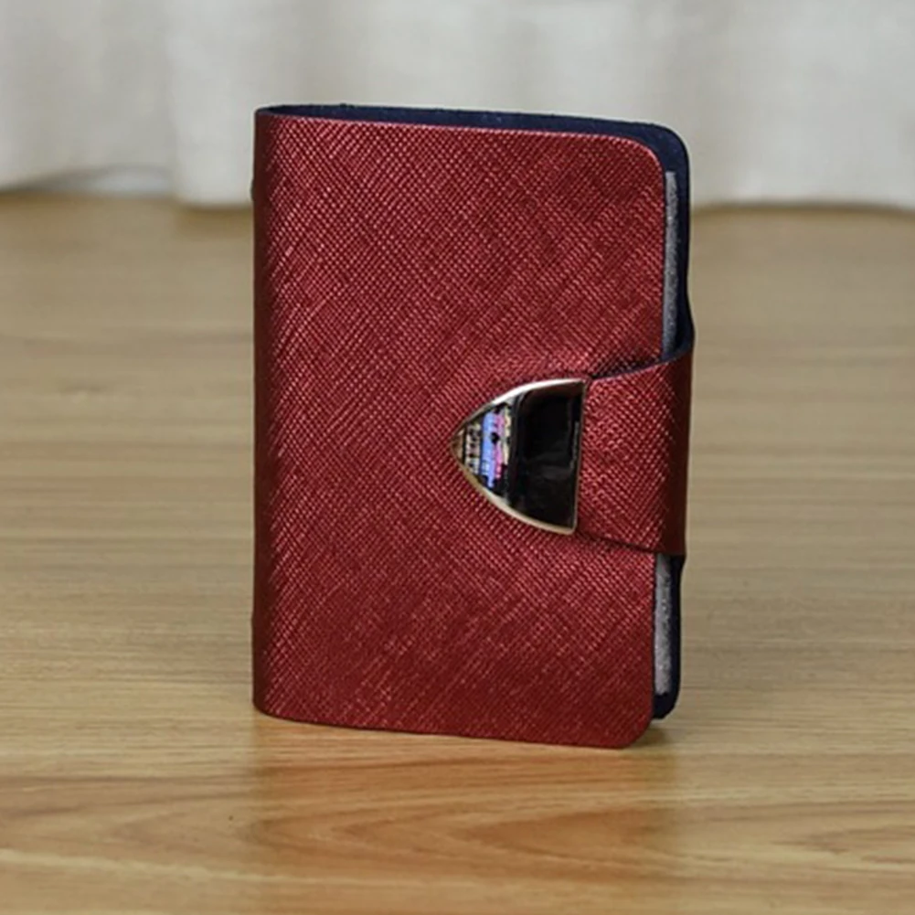 Модные 26 бит полезные Бизнес кредитной держатель для карт из искусственной кожи