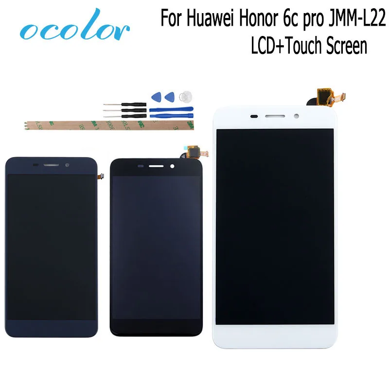 Ocolor для Huawei Honor 6c pro ЖК дисплей и сенсорный экран 5 2 дюйма дигитайзер в сборе Замена
