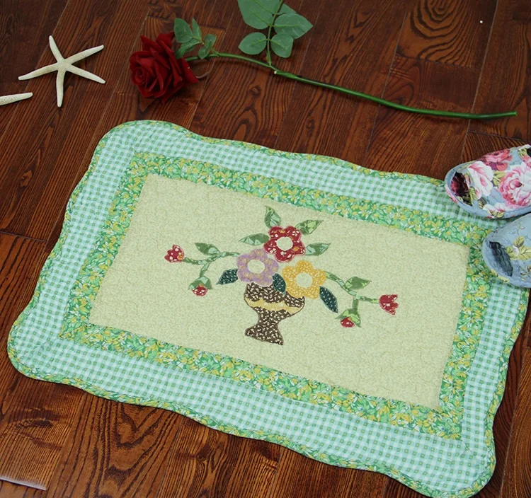 Новинка Лидер продаж оптовая продажа модные хлопковые стеганые коврики для