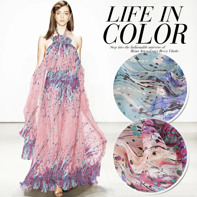 Женский тканевый шарф с принтом в виде Розы толщина 1 м|scarf chiffon|scarf handbagdress xl |
