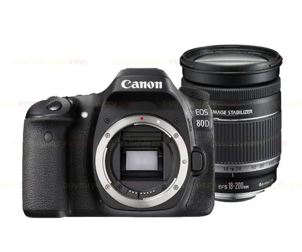 

New Canon EOS 80D Camera Body & EF-S 18-200mm f/3.5-5.6 IS Lens Kit