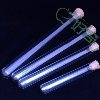 

free shipping lab tubes with stopper test tube 20*200mm 10 pcs