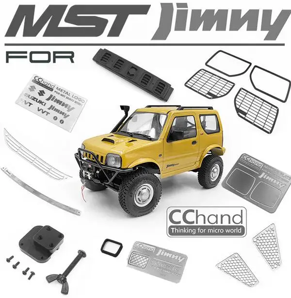 Дополнительные детали обновленные Для MST JIMNY CMX CFX 1/10 scale гусеничный грузовик SUZUKI J3