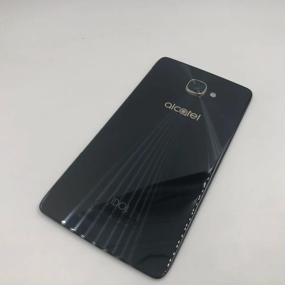 RTBESTOYZ для Alcatel One Touch Idol 4S OT6070 6070k 6070y 6070 задняя крышка Корпус задняя Батарейная дверь запасные части