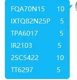 Бесплатная доставка FQA70N15 IXTQ82N25P TPA6017 IR2103 2SC5422 TT6297|Перемычки| |