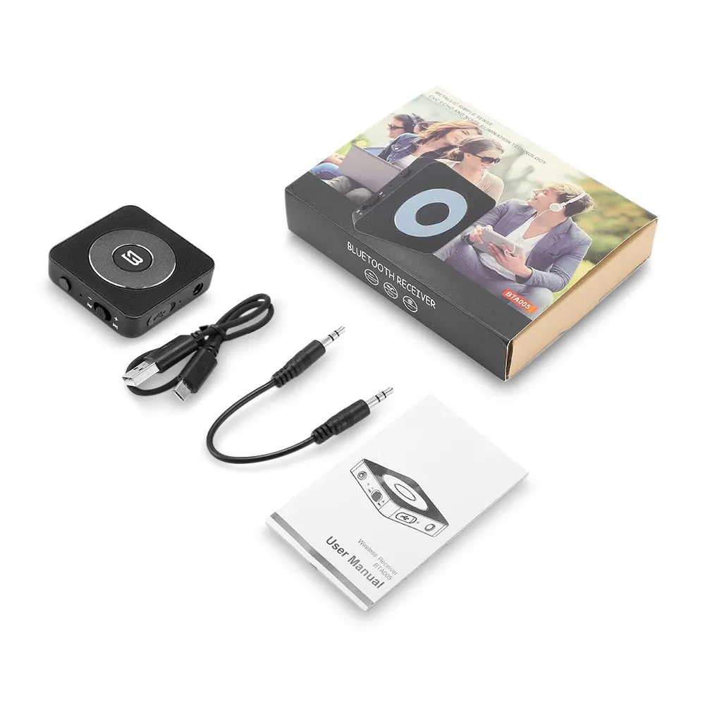 BYZ BTA005 аудио приемник Hi-Fi Bluetooth беспроводное аудиоустройство адаптер