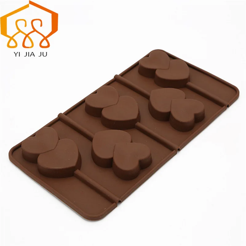 Силиконовая форма в форме леденца с 5 отверстиями для выпечки | Дом и сад