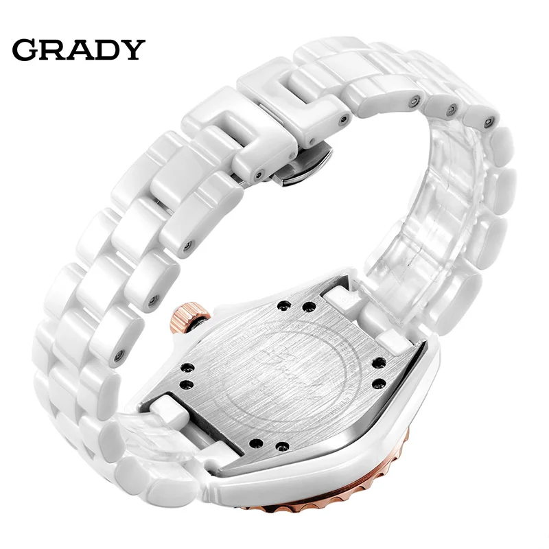 Grady женские часы бесплатная доставка высокотехнологичные керамические