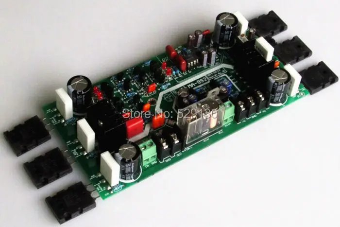 Отделка Marantz ma-9s2 сзади AMP С DC Servo и защиты динамиков 2SA1943 2SC5200 лампового усилителя