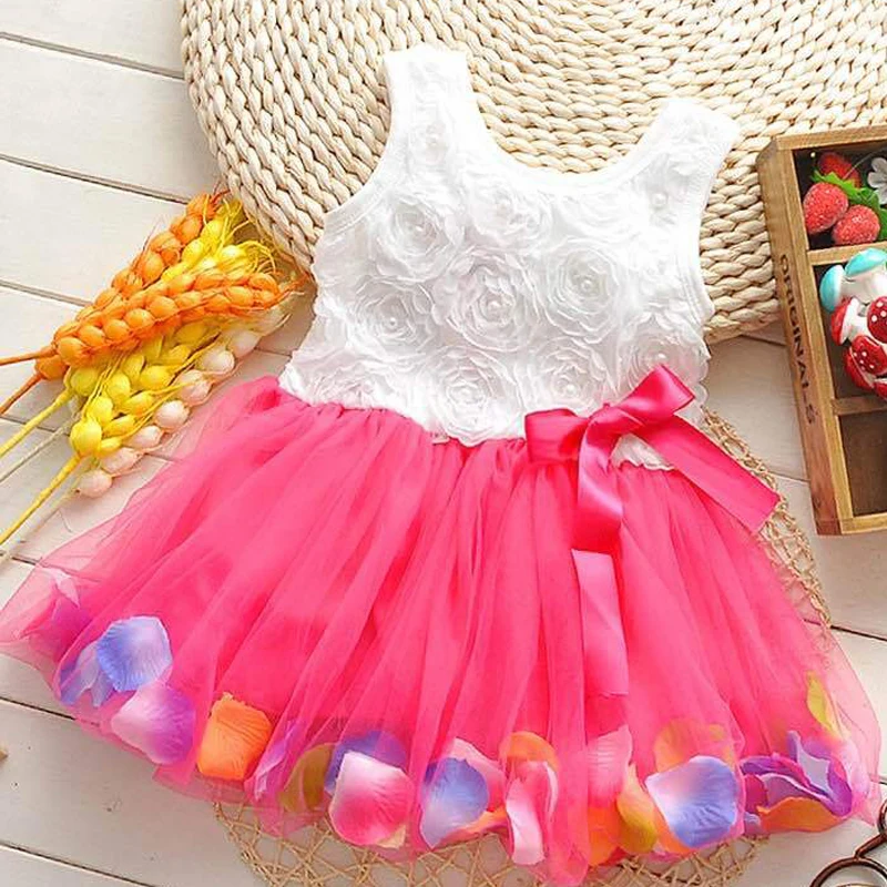 Girl Dress 2019 New Baby Dresses Pattern Print Cartoon Birthday Female Summer Clothes Kids | Детская одежда и обувь