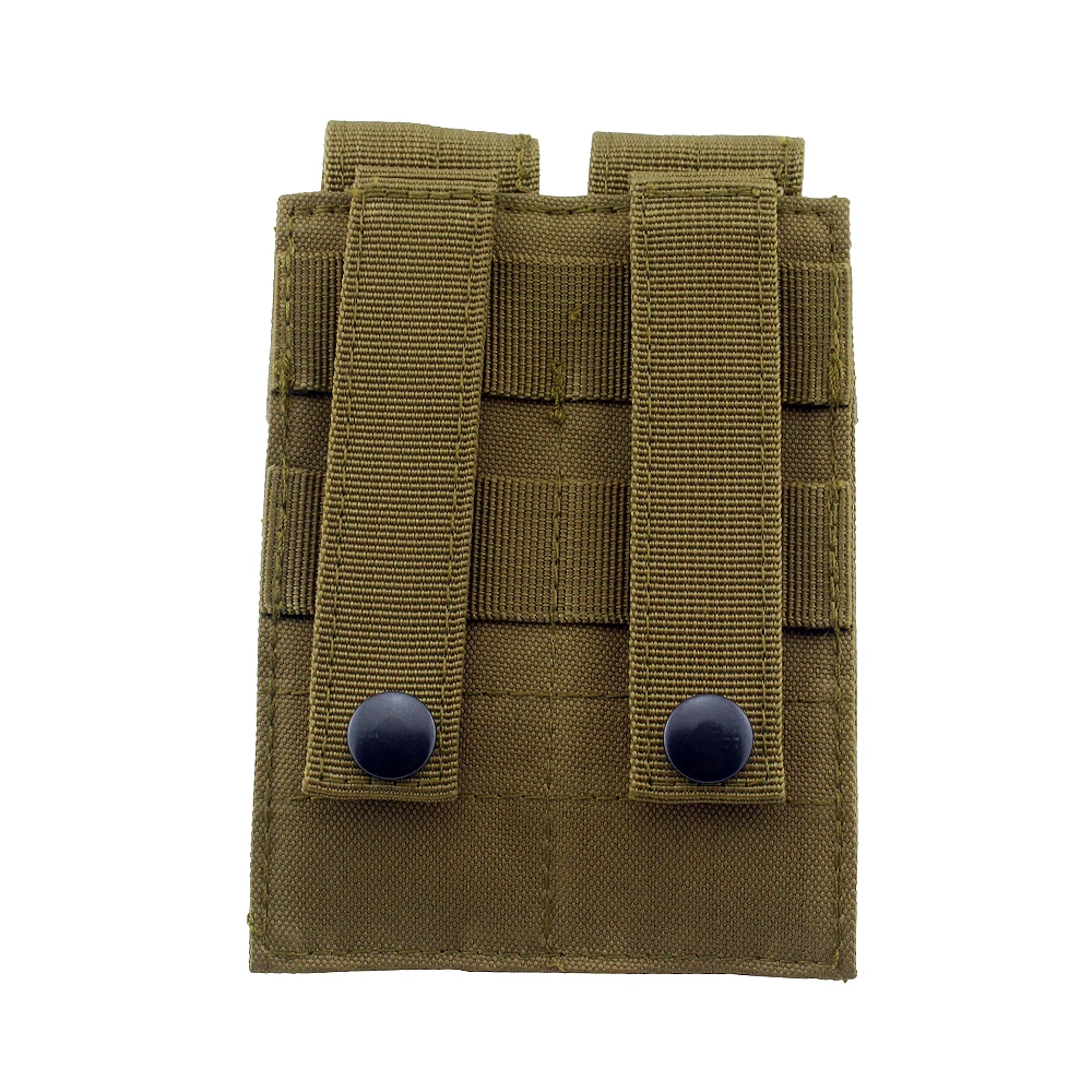 Тактический Двойной Пистолет Molle подсумок Двойной Пистолет Журнал кобура фонарик инструмент нож оболочка держатель охотничий аксессуар