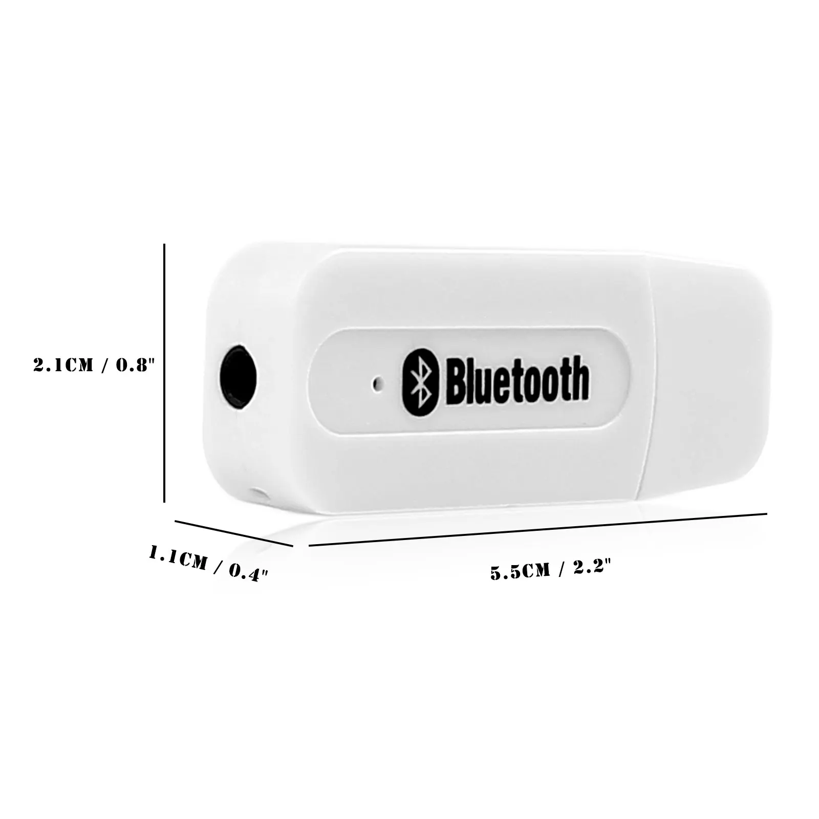 FORNORM Portable 3.5mm Bluetooth Audio Receiver Wireless Adapter Auto AUX Streaming A2DP Kit For Speaker Headphone | Электроника