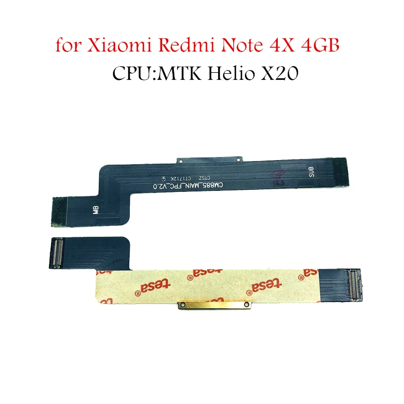 Для Xiaomi Redmi Note 4X 4 Гб MTK гибкий кабель для материнской платы Материнская плата