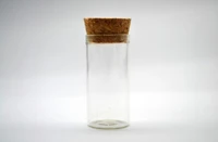 50pcs 2450mm wholesale glass bottle repeat 12ml test tube vial cork stopper glass vial jar with corked container mini empty pot