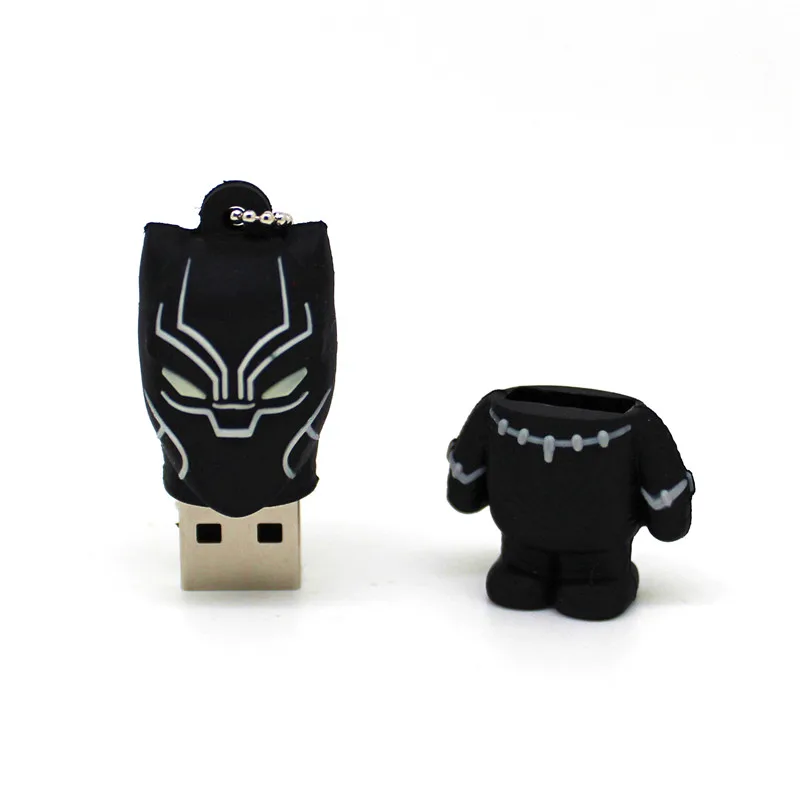 Флэш накопитель Black Panther/Groot USB 2 0 8 ГБ 16 32 64 ГБ|USB флэш-накопители| |