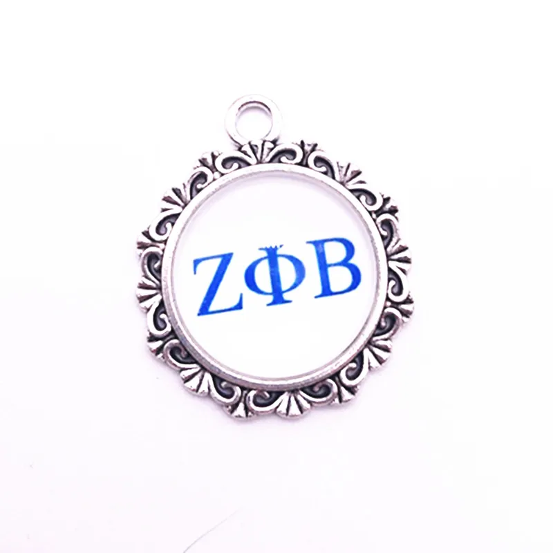 5 стилей ZETA PHI BETA Sorority подвеска DIY браслет ожерелье и брелок Изготовление