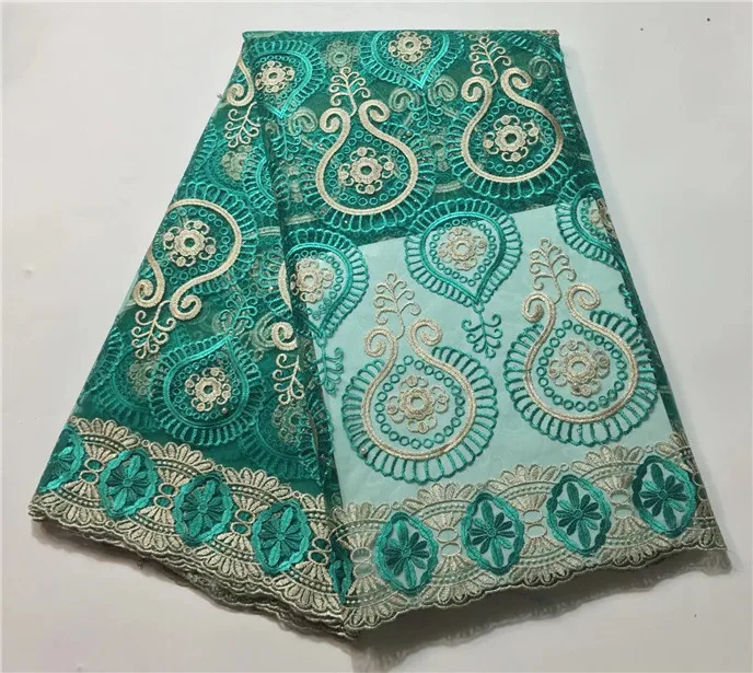 Новый Дизайн дриблинг вышитые в нигерийском стиле Тюль французский Кружево