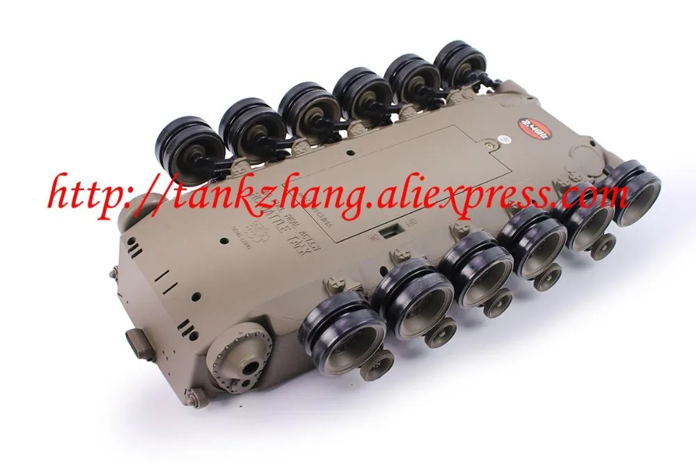 Резервуар HENG LONG 3838/3838-1 RC Снежный барс запчасти № 38-019 пластиковый корпус с