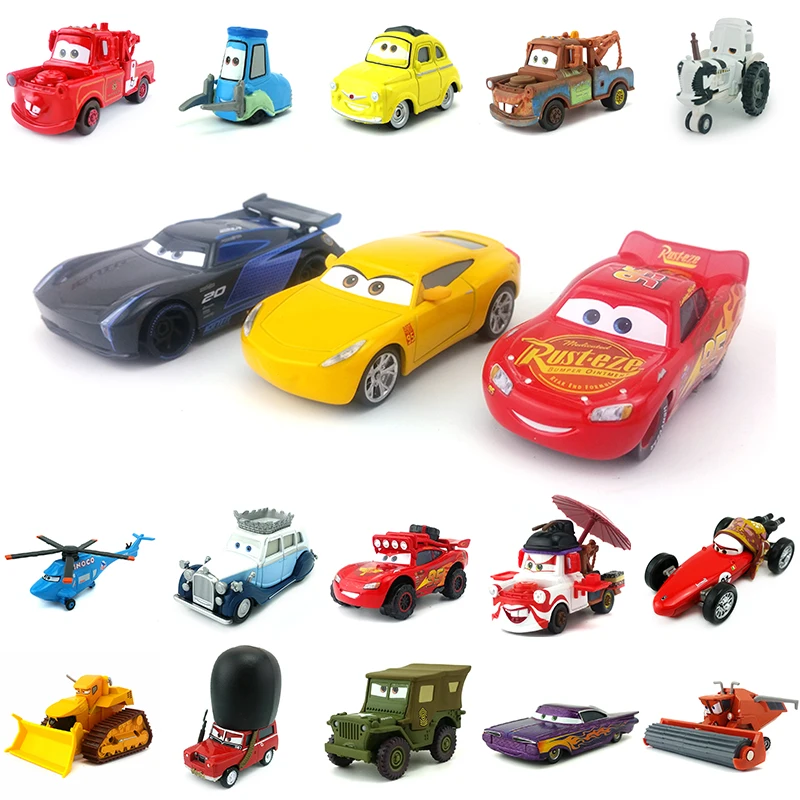 Металлическая игрушечная машинка Disney Pixar Тачки 3 Молния Маккуин Джексон шторм