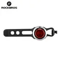 ROCKBROS задний светильник, солнечный светодиодный велосипедный фонарь, Предупреждение льная лампа, задний светильник, аксессуары, три режима, перезаряжаемый велосипедный светильник