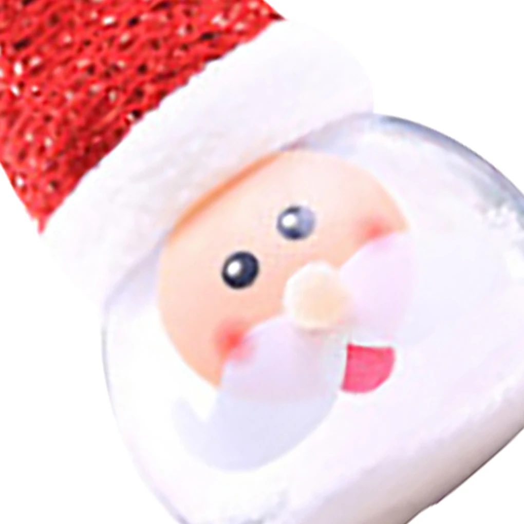 Новые Свадебные светильники садовые Праздник лампы Xmas Декор оленей Санта-снеговик осветить подвеска стеклянный шар Рождественская елка лампы