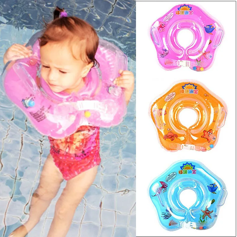 Плавательный Детский Бассейн Аксессуары для младенцев шеи поплавок кольцо