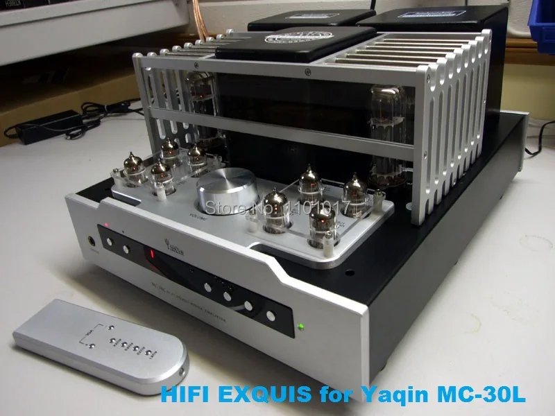 YAQIN MS 30L EL34 двухтактный ламповый усилитель HIFI EXQUIS 6CA7 лампа Интегрированный для