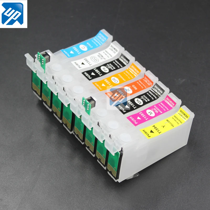 U Модель СНПЧ чернильные картриджи с комбо ARC чипы для Epson R2000 принтер 59 чернил