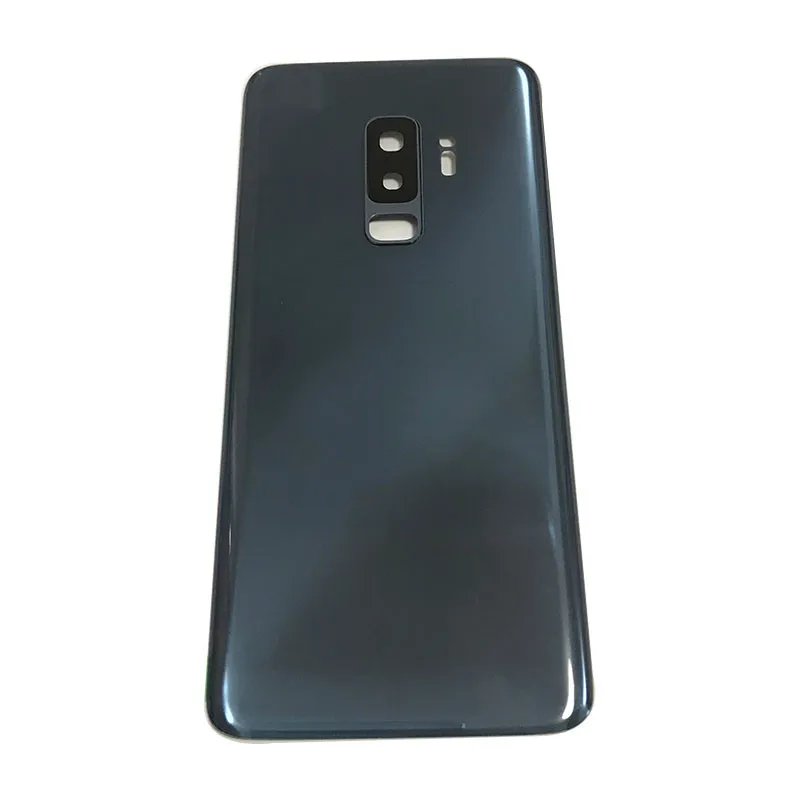 Замена заднего стекла для Samsung Galaxy S9 + Plus G965 G965F Крышка батарейного отсека задняя