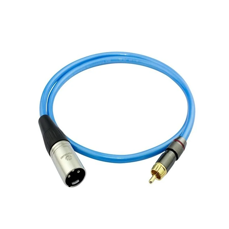WinAqum RCA Jack для XLR Male M/M Audio Cabel с двойным переходником 3PIN Speaker Line|Кабели VGA| |