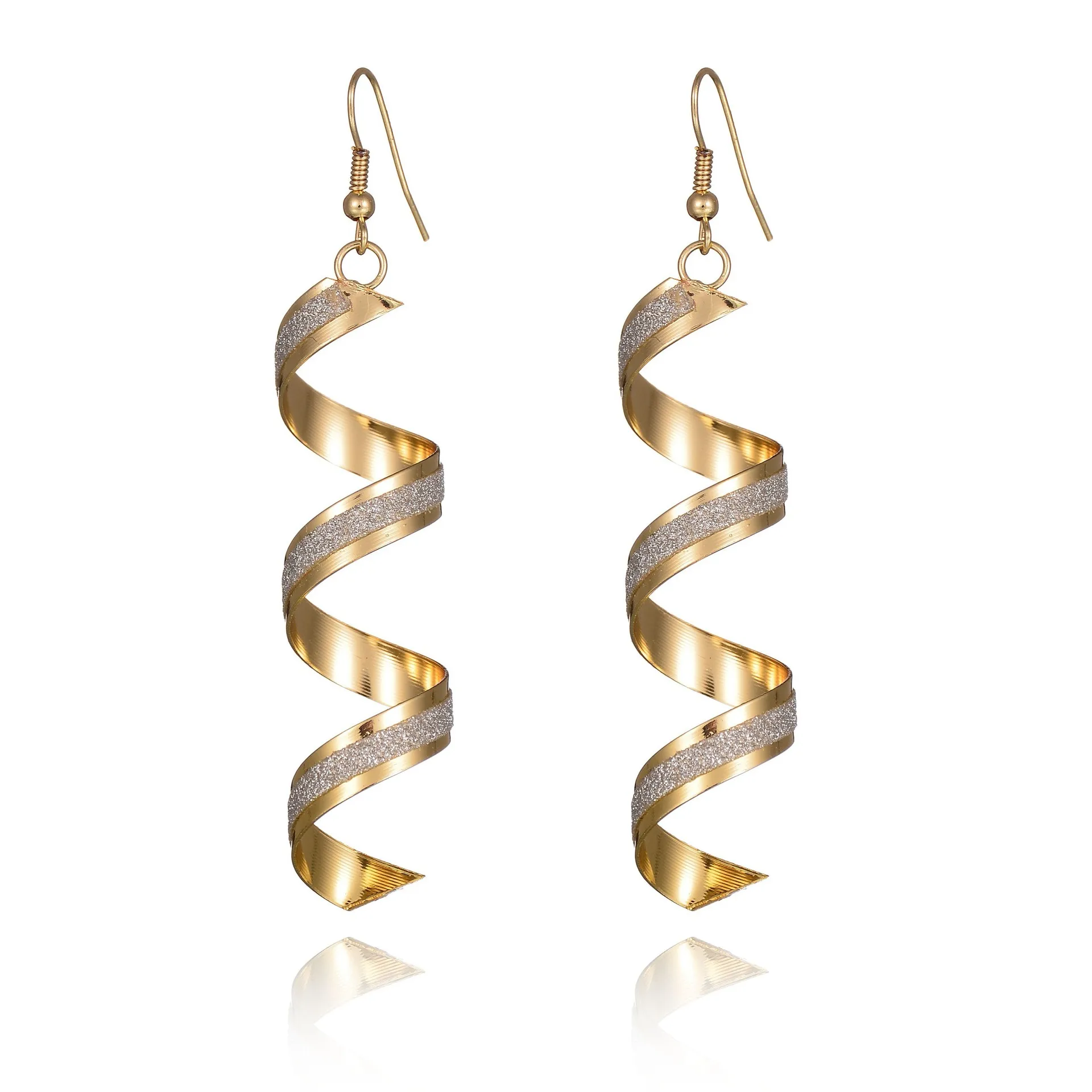 Personality Spiral &amp Round Dangle Earrings for Women Multiple Styles Modern Creative Female Party Jewelry Best Gift | Украшения и