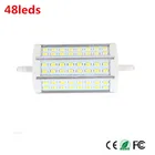1 шт. Высокая мощность Затемнения R7S led SMD5730 10 Вт 118 мм J118 Светодиодные лампы AC85-265V заменить галогенный прожектор