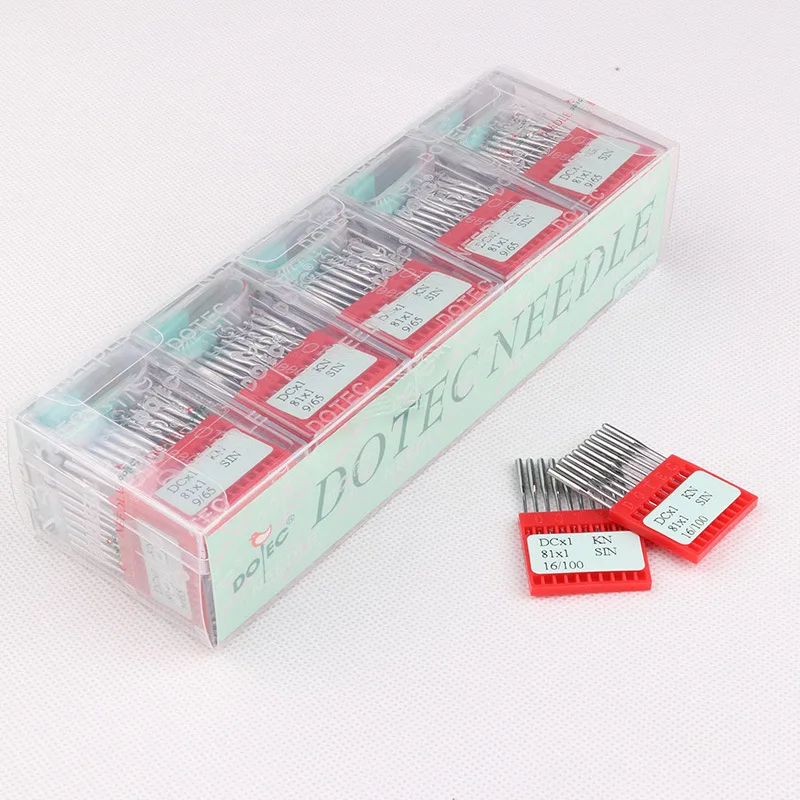 Швейная игла DOTEC Dortmund 10 шт. плоская швейная машина DC * 1 оверлок|machine needles|machine sewing